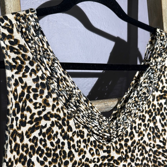 Maurices Leopard Print Racerback Tank - Picture 3 of 7